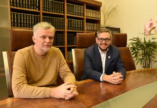 Igor Kovačević (vlevo) a Ondřej Soška (vpravo)