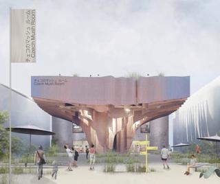 Speciální odměna za koncept houby putuje do studia Plus One Architects 