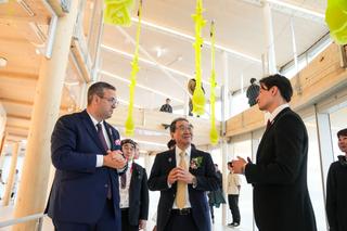 The ceremonial opening was attended by distinguished guests, including the Chairman of the Japan Association for EXPO 2025 and the Japan Business Federation, Masakazu Tokura (center), ©Office of the Czech Commissioner General, Světlana Mašková.