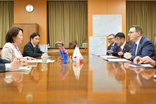 Jednání s japonskou ministryní pro světovou výstavu EXPO 2025 Hanako Jimi. © MZV ČR 